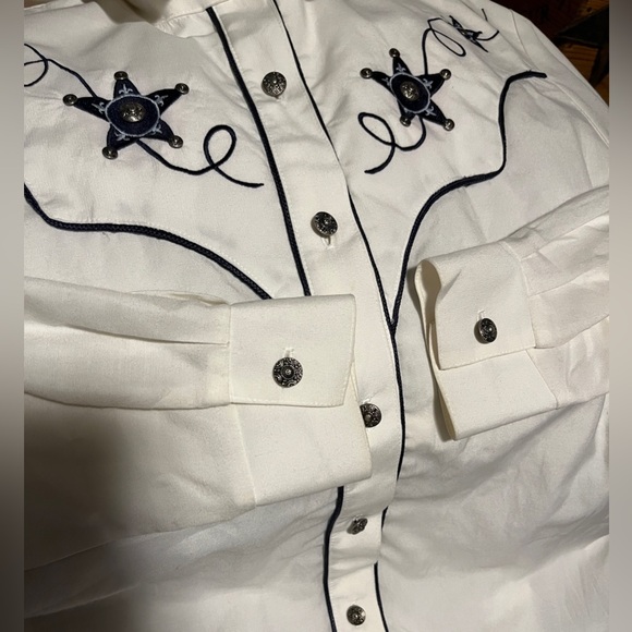 🤠 ROPER LADIES WESTERN BUTTON SHIRT - Picture 5 of 7
